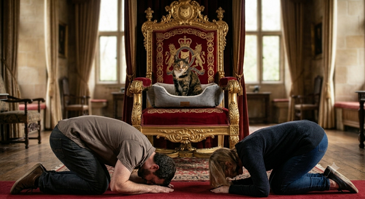 Cinq signes qui prouvent que vous êtes le serviteur de votre chat - Gaga de mon chat