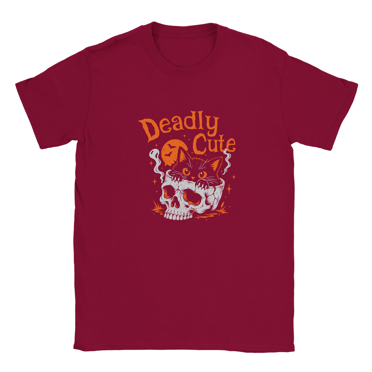 T-shirt unisexe humour chat « Deadly Cute Cat » – Gaga de mon chat (vue 5)
