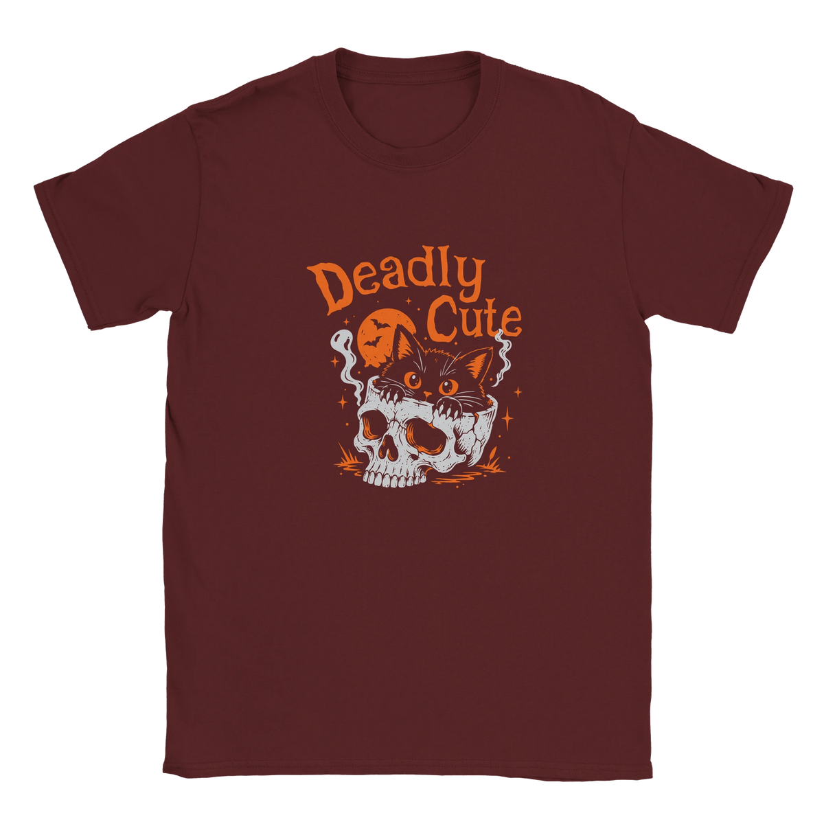 T-shirt unisexe humour chat « Deadly Cute Cat » – Gaga de mon chat (vue 8)