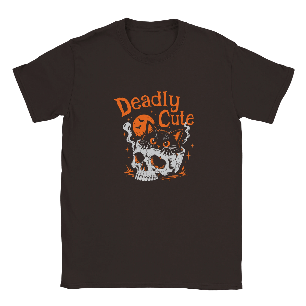 T-shirt unisexe humour chat « Deadly Cute Cat » – Gaga de mon chat (vue 7)
