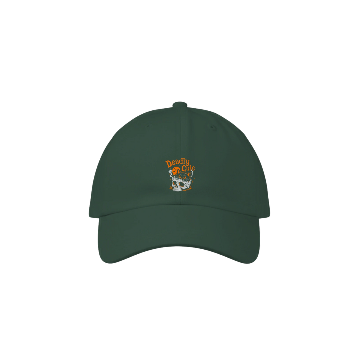 Casquette en coton humour chat « Deadly Cute Cat » – Gaga de mon chat (vue 2)