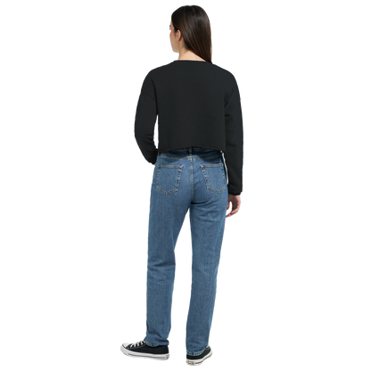 Sweat crop top femme humour chat « Deadly Cute Cat » – Gaga de mon chat (vue 9)